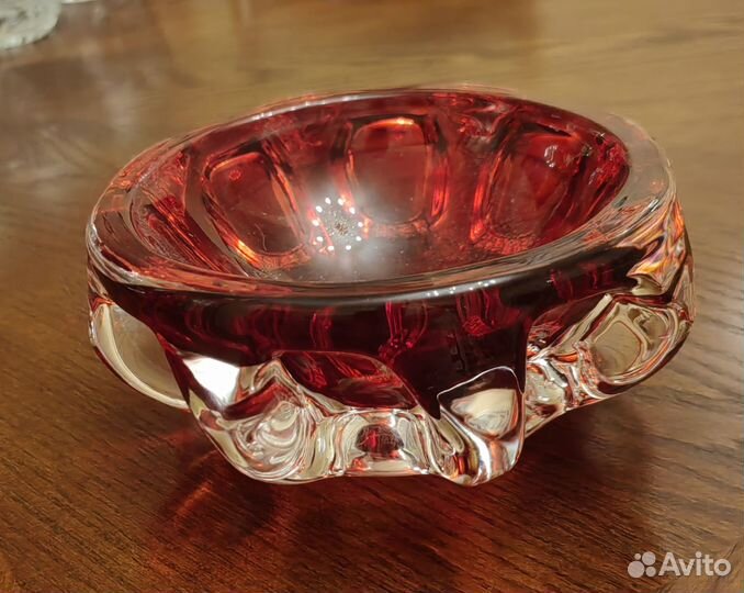 Хрустальная пепельница