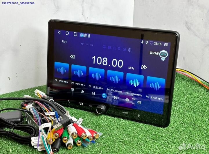 Android магнитола 1 DIN с поворотом экрана (Арт.54526)