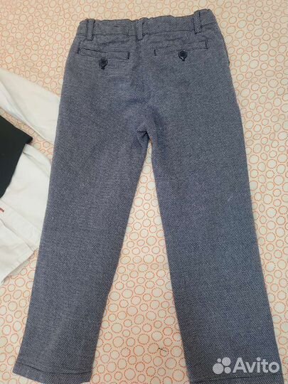 Костюм р 110 брюки, рубашка, жилет и галстук