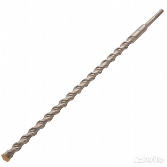Бур по бетону, двойная спираль, три пылеотводящие