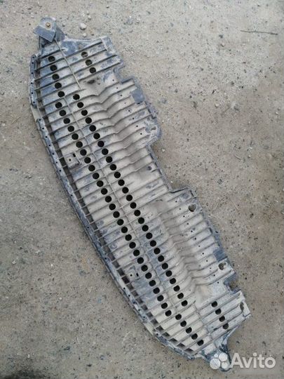 Защита бампера Toyota Fielder 2003-2007