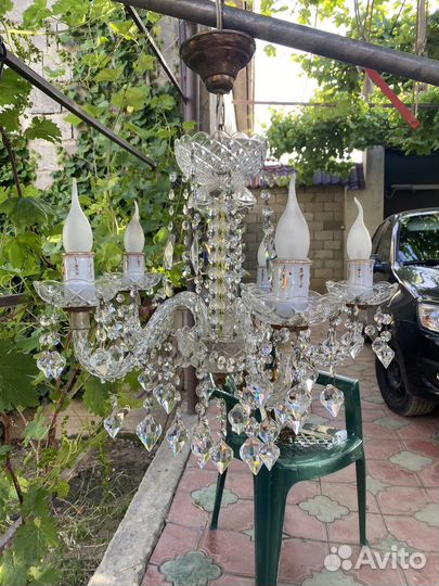 Люстра потолочная бу