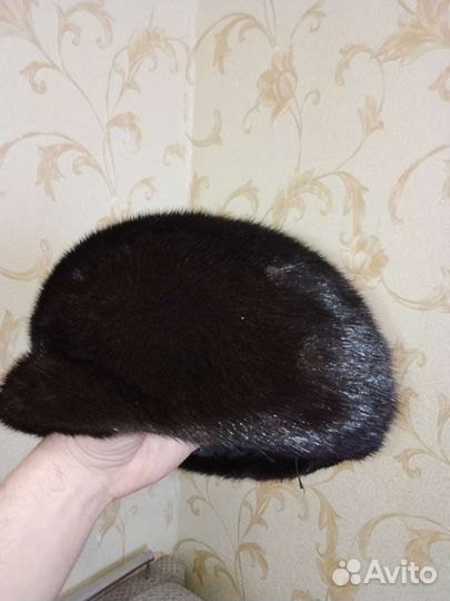 Шапка норковая женская