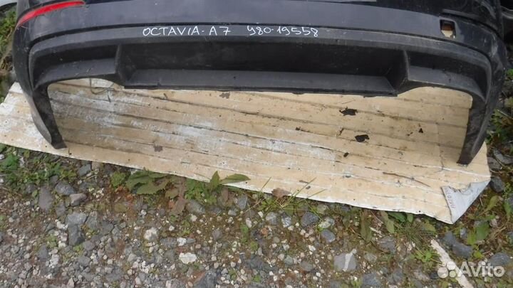 Юбка задняя Skoda Octavia (A7/5E) 2013-2020