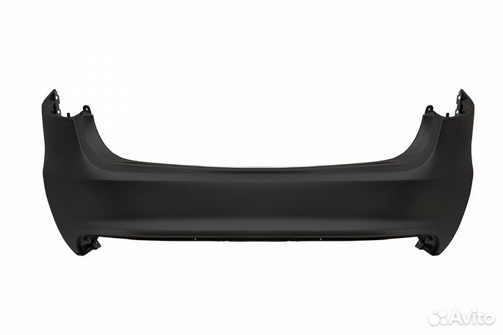 Бампер задний киа рио KIA RIO 3 до 2015 MZH черный