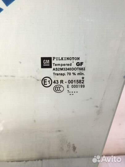 Стекло передней двери opel astra H 1.6 мт хетчбек