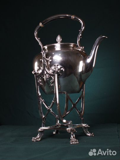Бульотка. Чайник. Серебрение. XX век. Европа