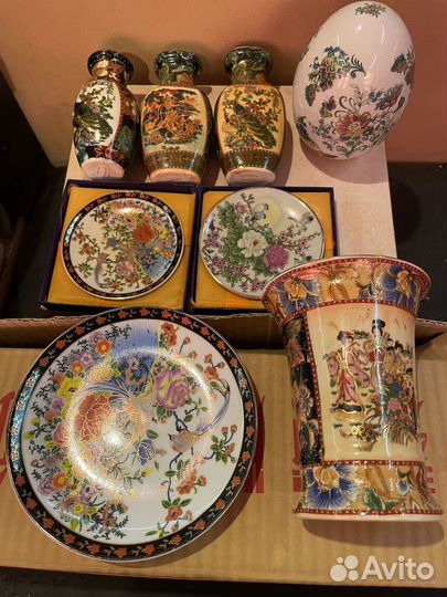 Тарелочки вазочки