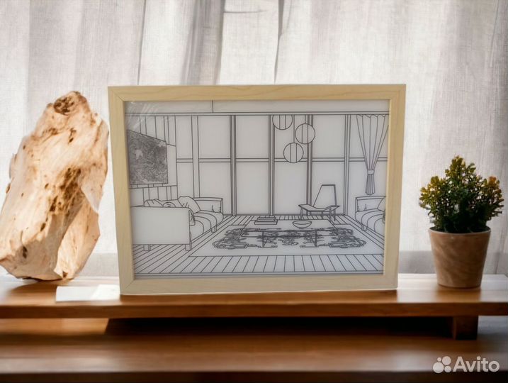 Светильник-ночник картина