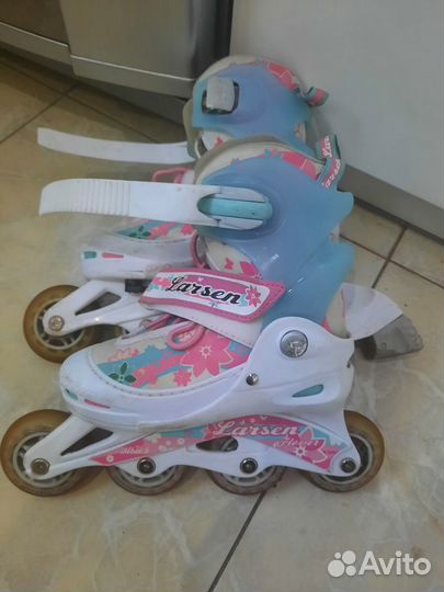 Роликовые коньки детские раздвижные