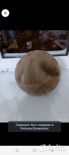 Берет зимний женский, мутон