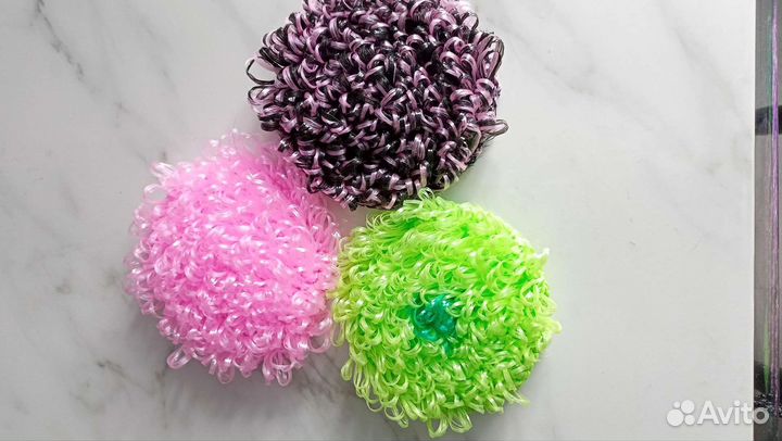 Мочалка ручной работы