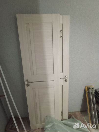Двери межкомнатные с коробкой от застройщика