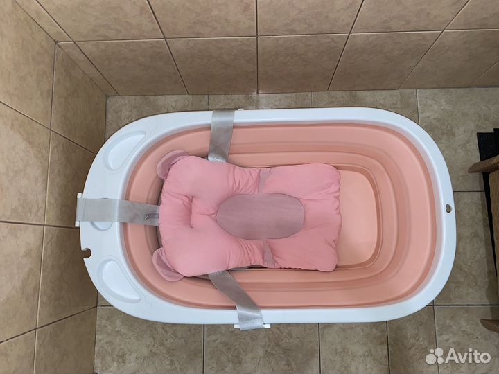 Складная ванночка для купания новорожденных