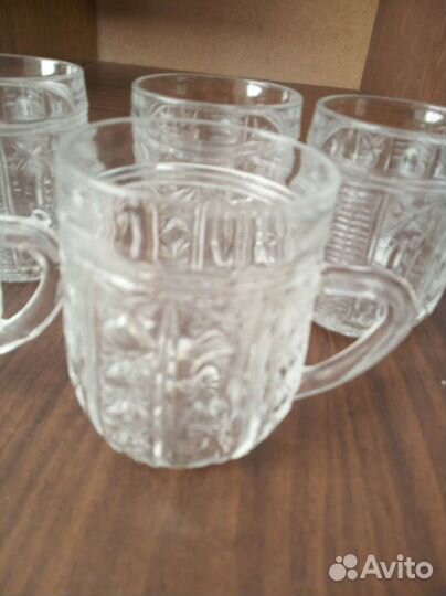 Кружка хрустальная