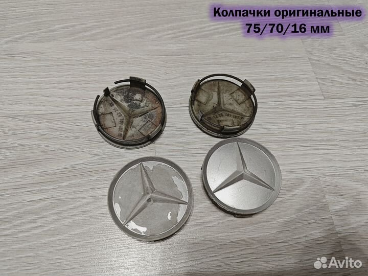Колпачок на литые диски Mercedes-Benz