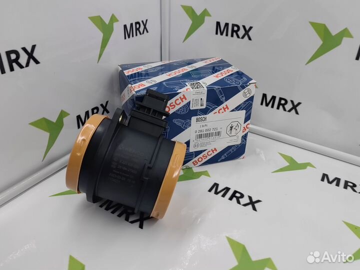 Датчик массового расхода воздуха 0281002721