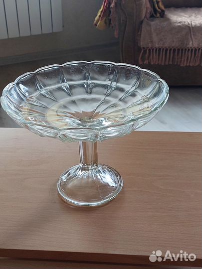 Ваза для фруктов Гусь-Хрустальный