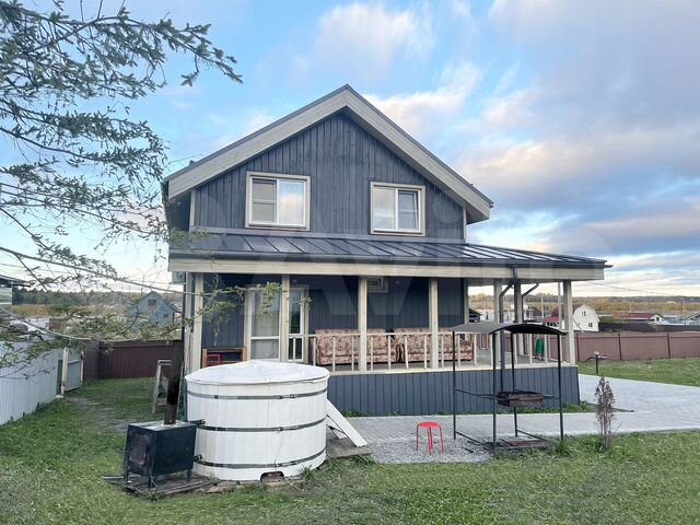 Коттедж 155 м² на участке 15 сот.