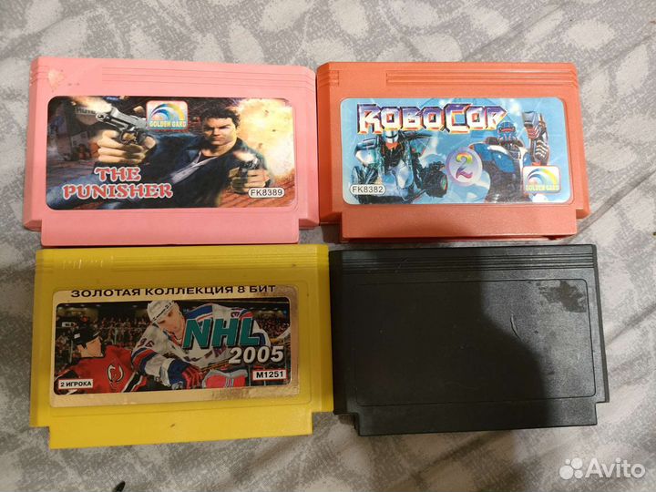 Картриджи для dendy 8 bit