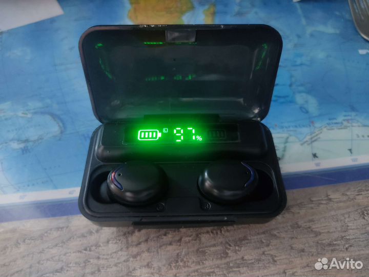 Беспроводные наушники+Power Bank