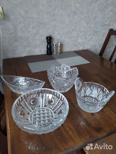 Ваза хрустальная СССР