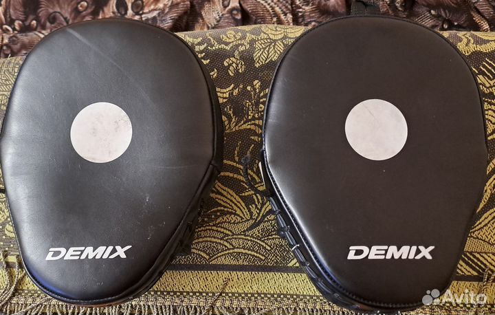 Лапы боксерские и перчатки