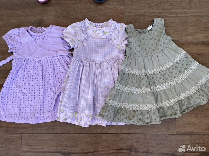 Детские вещи на девочку 86 часть пакета