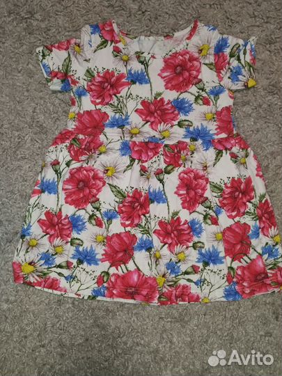 Платья пакетом для девочки 86 92