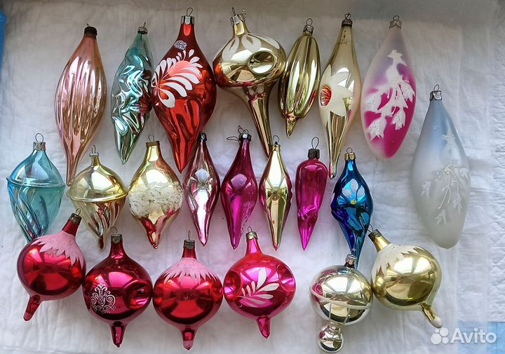 Елочные игрушки СССР