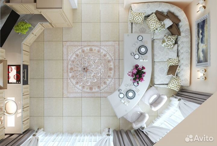 Дизайн интерьеров и Фактурная штукатурка