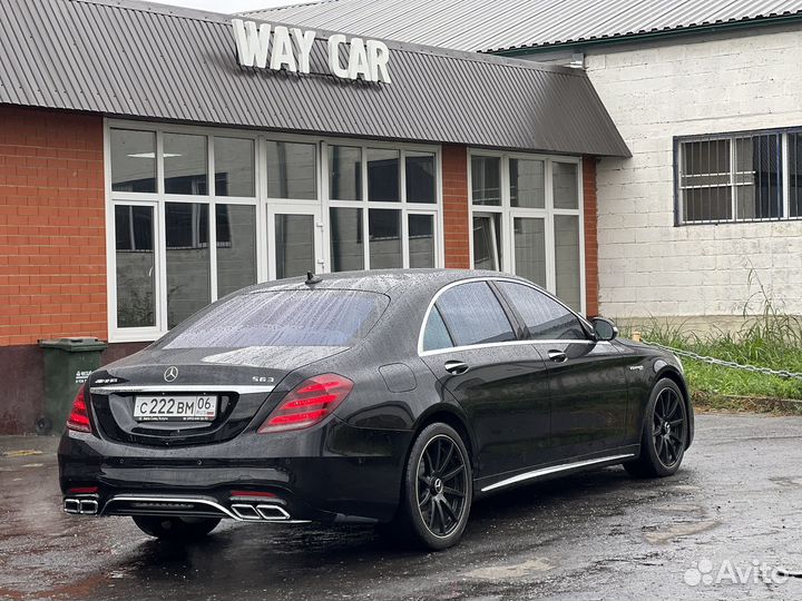Обвес S63 w222 рестайлинг