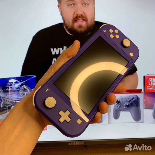 Новый прошитый Nintendo Switch Lite