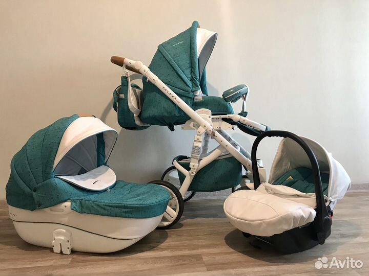 Коляска Riko Brano luxe 3 в 1