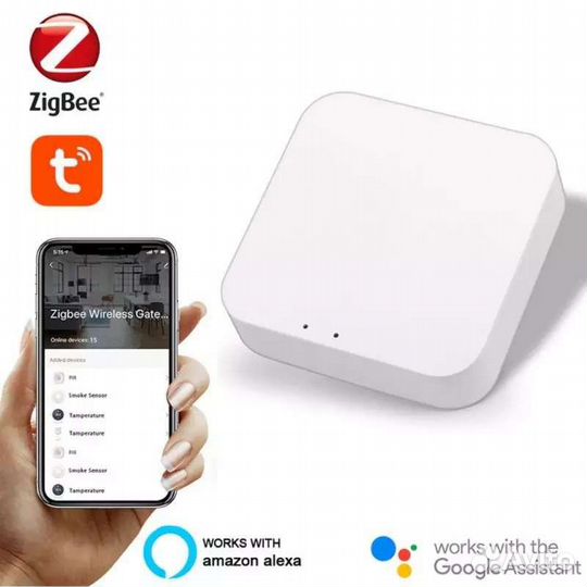 Беспроводной шлюз для умного дома Tuya ZigBee 3.0