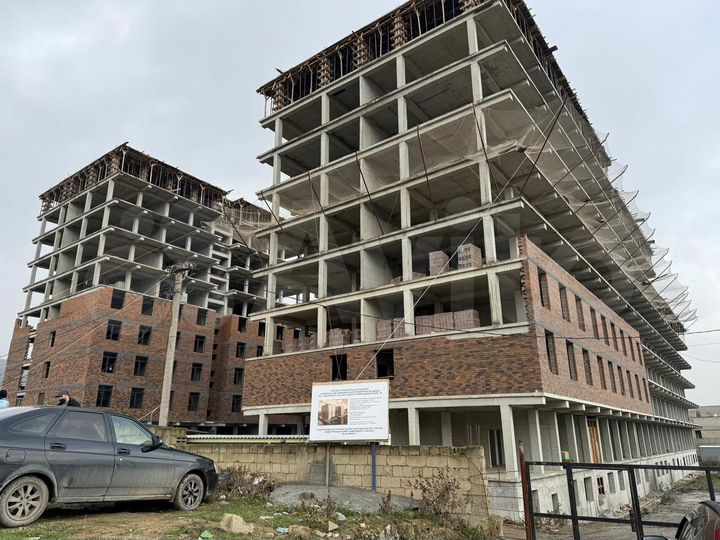 2-к. квартира, 66 м², 9/12 эт.