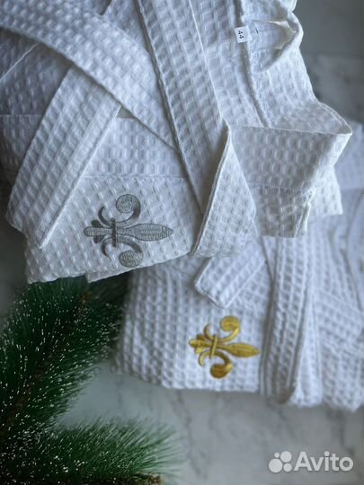 Халат женский вафельный