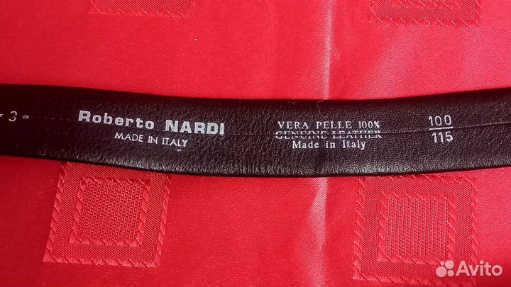 Ремни мужские кожаные бу