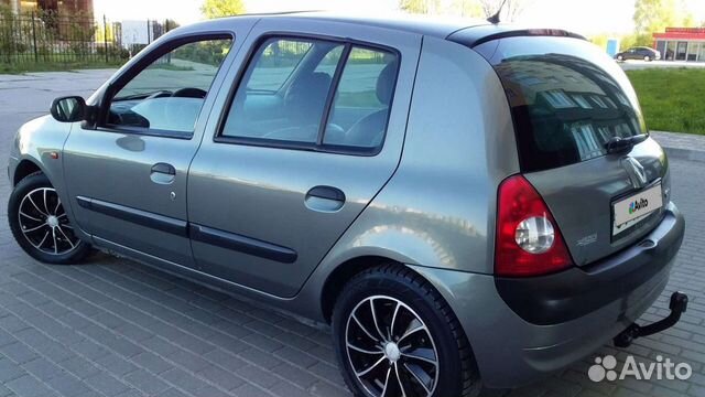 Renault Clio 1.1 МТ, 2004, 225 000 км