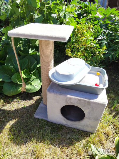 Домик для кошки новый