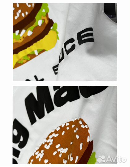 Футболка Cactus Plant Flea Market x Team Big Mac