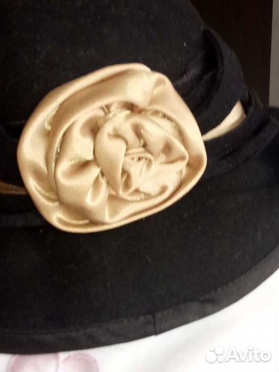 Шляпа фетровая женская