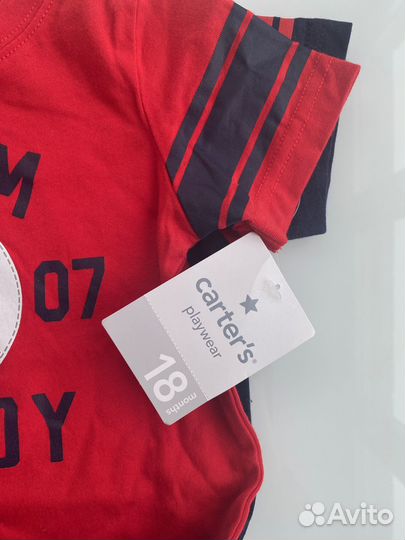 Пакет новых вещей Carter's для мальчика 18 месяцев
