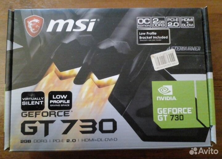 Видеокарта MSI Geforce GT-730 2GB