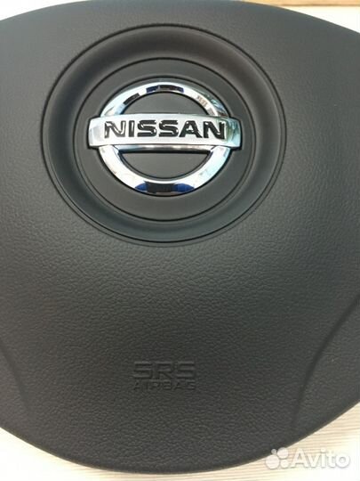 Новая крышка подушки в руль на Ниссан Альмера G 15