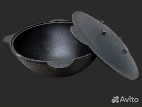 Казан нмк Сибирячка чугунный 6 л