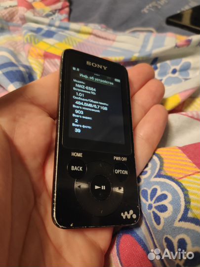 Mp3 плеер Sony Nwz-e584 8гб