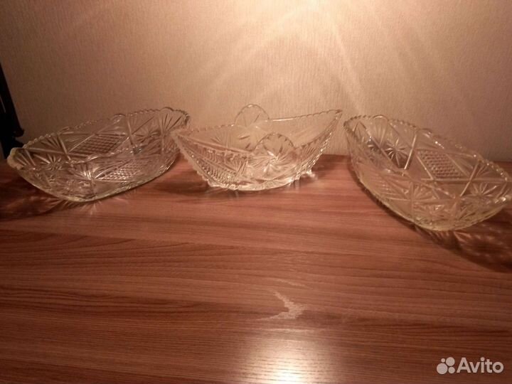 Хрустальные салатницы