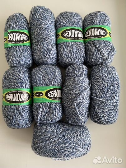 Пряжа для вязания мохер Geronimo