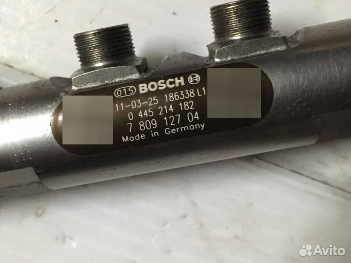 Топливная Рампа 0445214182 BMW E90 n47 2.0D